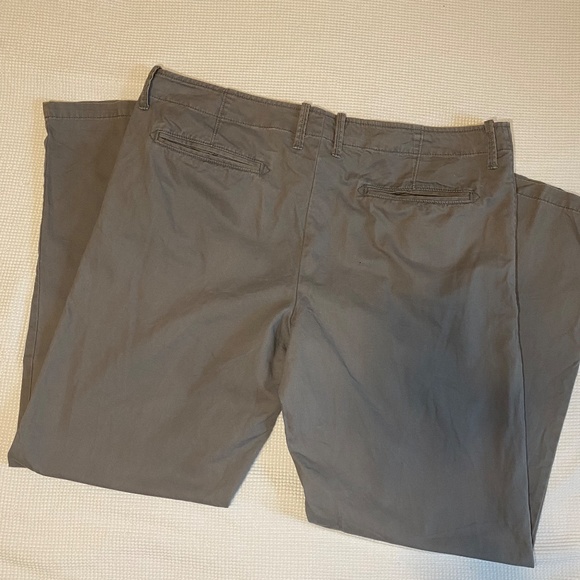 Grey Broken-In Stretch Chino Pants - Picture 2 of 7